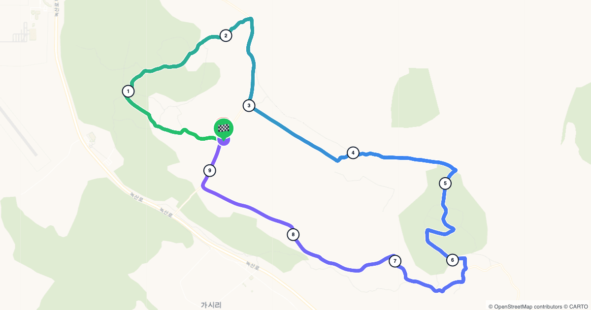 제주 오름 트레일러닝 10KM