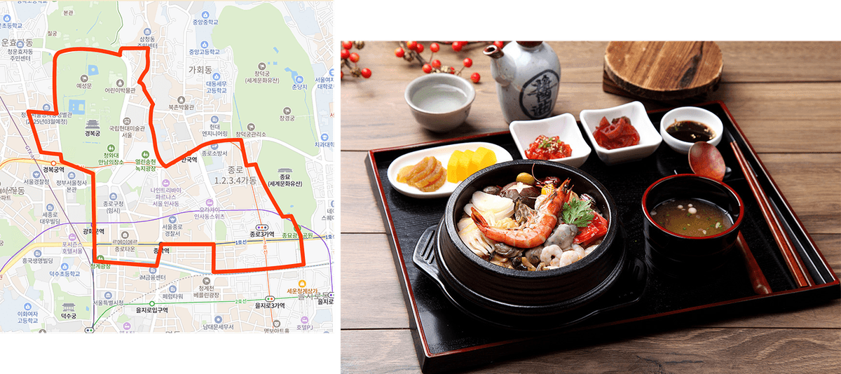광화문 강아지런 코스 러닝 코스 7.8km